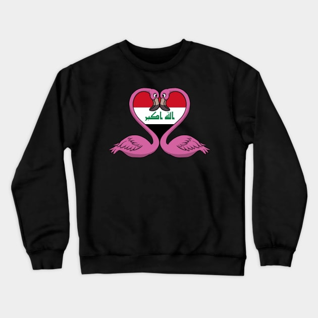 Flamingo Iraq Crewneck Sweatshirt by RampArt